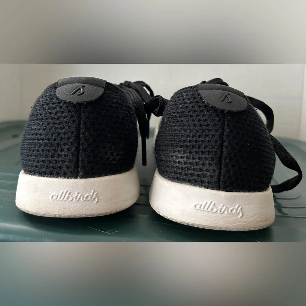 Allbirds Tree Skippers Black Sneakers Women’s 9 Mens EUC - Picture 4 of 10